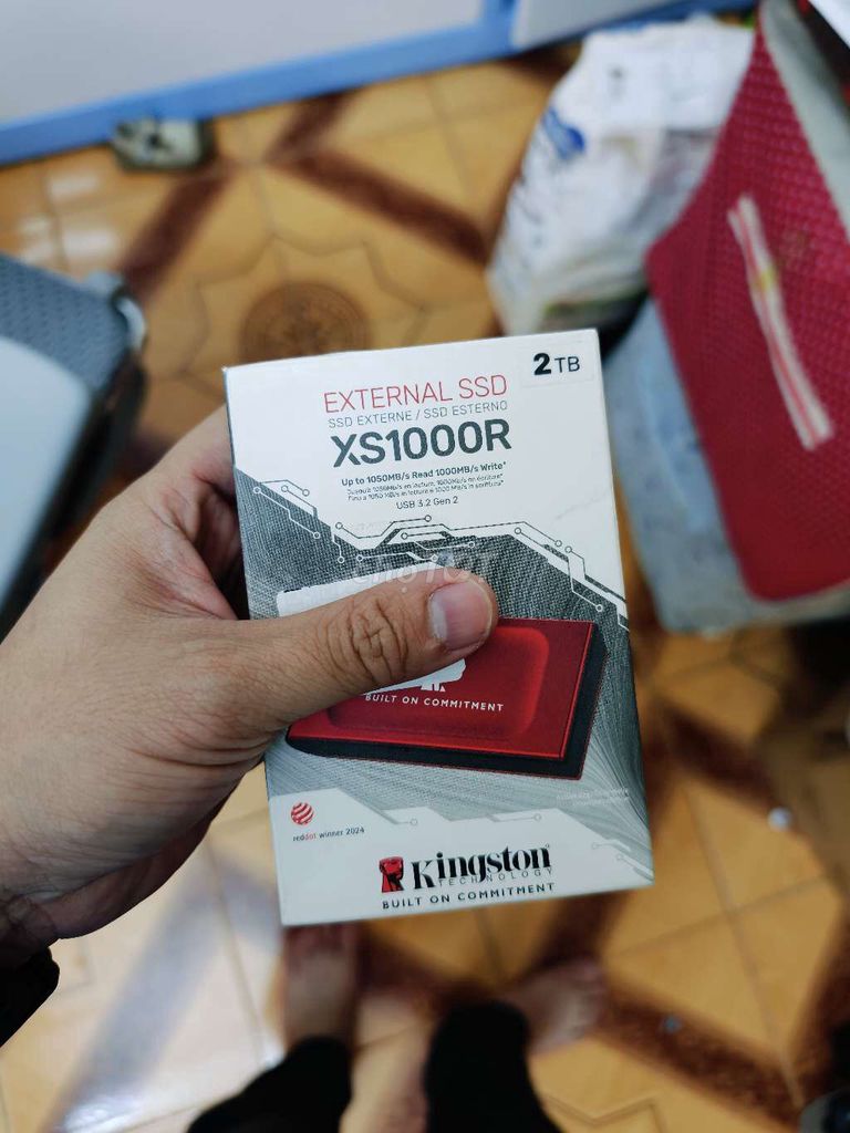 Ổ cứng SSD Kingston XS1000 2TB Đỏ Mới. Mua bán Phụ kiện (Màn hình, Chuột...) tại Huyện Quế Võ Bắc Ninh được đăng bởi Ngọc hình 1