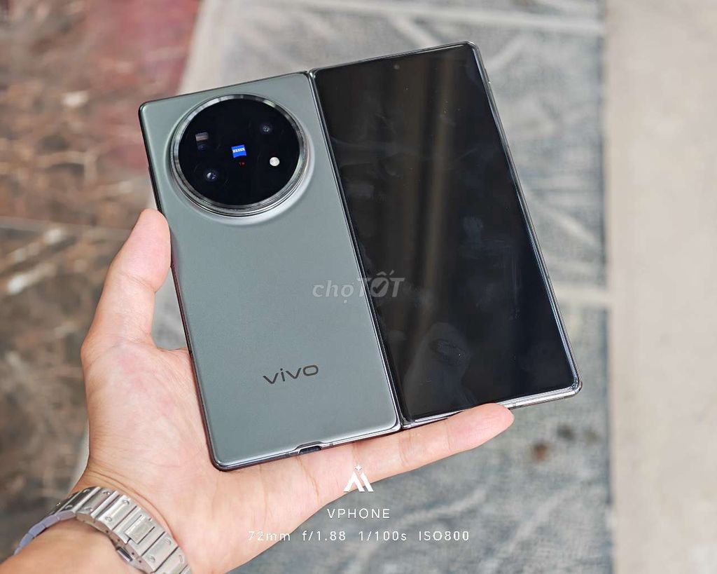 Vivo X Fold 5 12GB/512GB Xám. Mua bán Điện thoại tại Quận Nam Từ Liêm Hà Nội được đăng bởi Quốc Việt hình 1