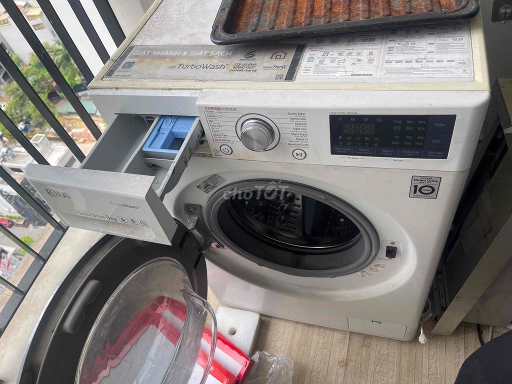 máy giặt lâu không dùng bị hỏng không vào điện