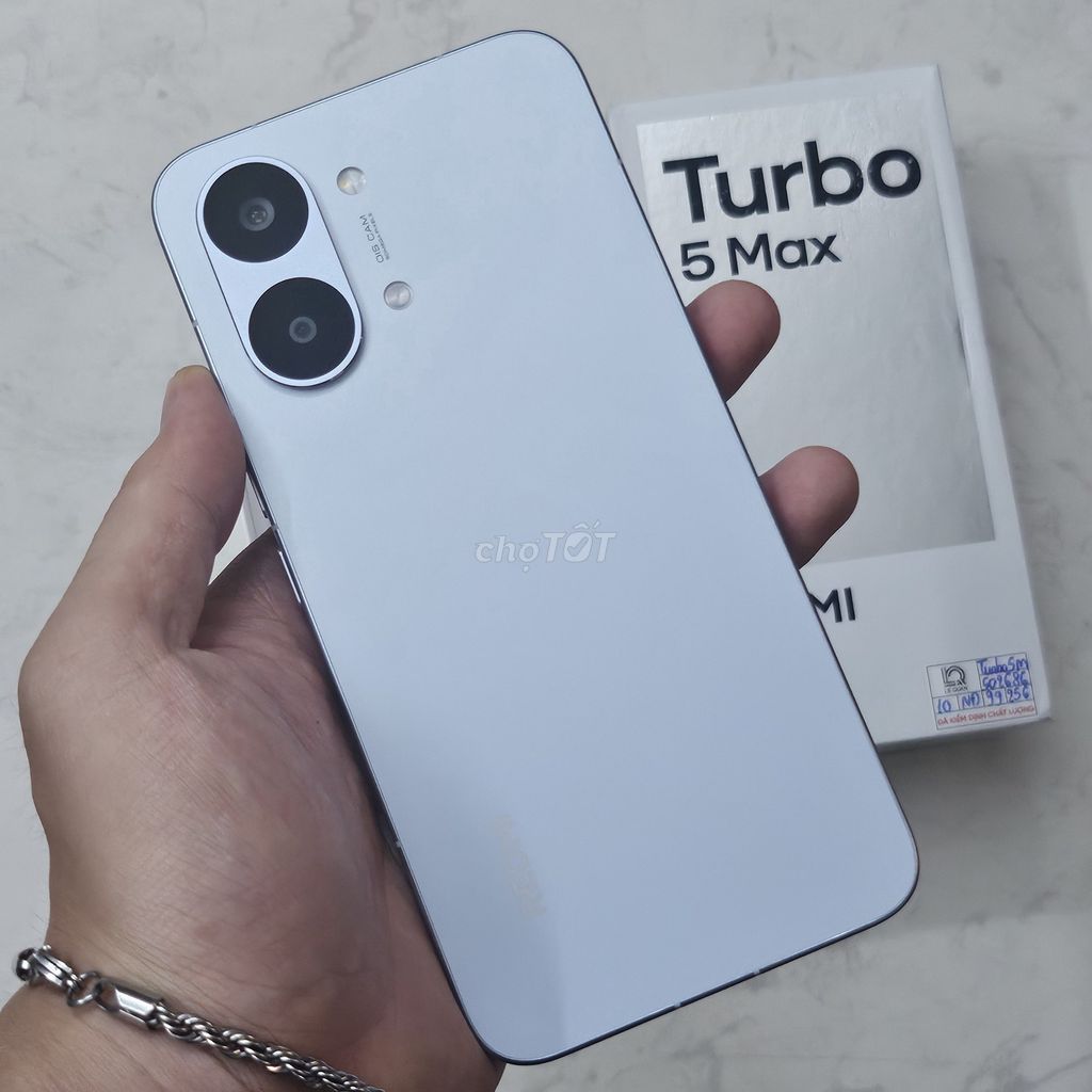 Redmi Turbo 5 Max 🔵 Blue mạnh mẽ. Mua bán Điện thoại tại Quận 10 Tp Hồ Chí Minh được đăng bởi Lê Quân Mobile hình 1