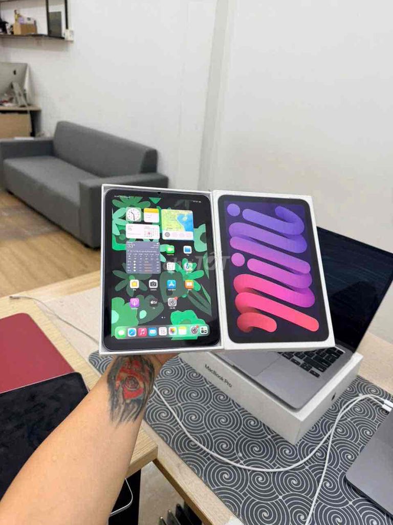 iPad Mini 6 Chính Hãng Wifi 64G Like New Full Box. Mua bán Máy tính bảng tại Quận Đống Đa Hà Nội được đăng bởi Hà Nội Mobile Bao Duyệt Nợ Xấu hình 1