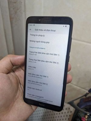 Redmi 7A chạy rom Pixel android 13