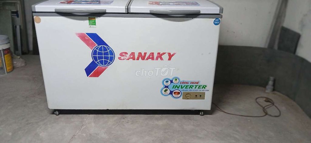 Tủ đông Sanaky 500 lít Inverter 2 ngăn đông mát. Mua bán Tủ lạnh tại Quận Tân Phú Tp Hồ Chí Minh được đăng bởi Anh Lộc hình 1