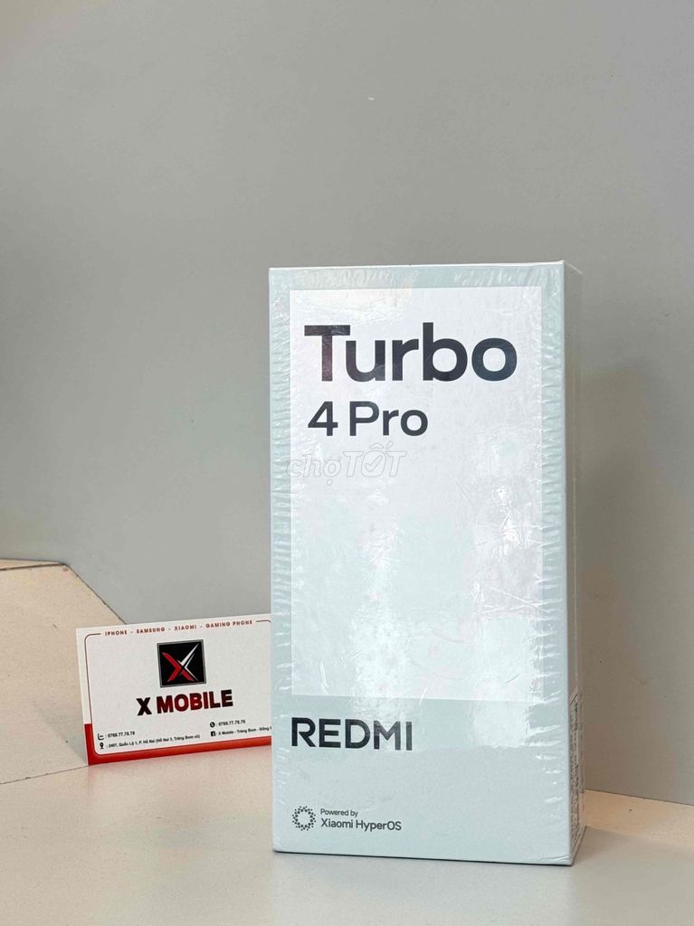 REDMI TURBO 4 PRO 16/256GB SẴN ROM Q.TẾ CỰC XỊN. Mua bán Điện thoại tại Huyện Trảng Bom Đồng Nai được đăng bởi X Mobile Trảng Bom hình 1