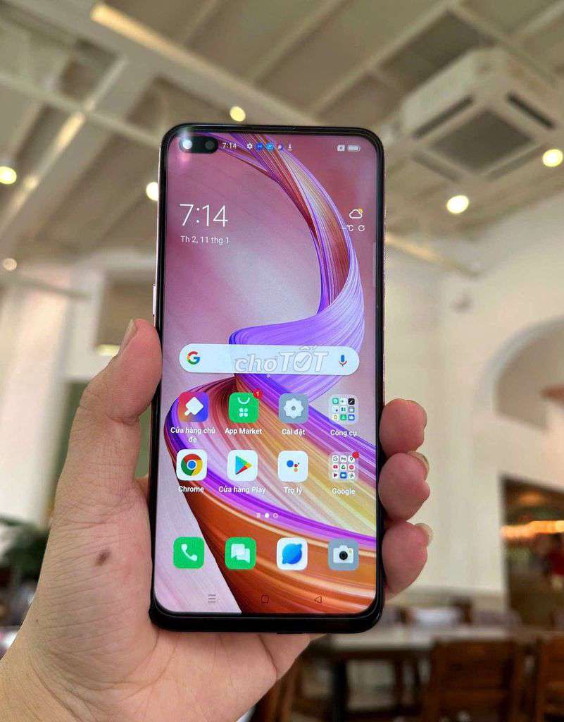 Oppo Reno 4Z 5G hồng Đã sửa chữa. Mua bán Điện thoại tại Quận Gò Vấp Tp Hồ Chí Minh được đăng bởi Trường nguyễn  hình 1