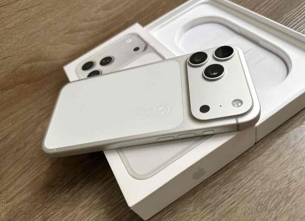 iPhone 17 Prm 256GB fulbox bill TGDĐ BH 2/2027. Mua bán Điện thoại tại Quận 3 Tp Hồ Chí Minh được đăng bởi Kim Thanh  hình 1