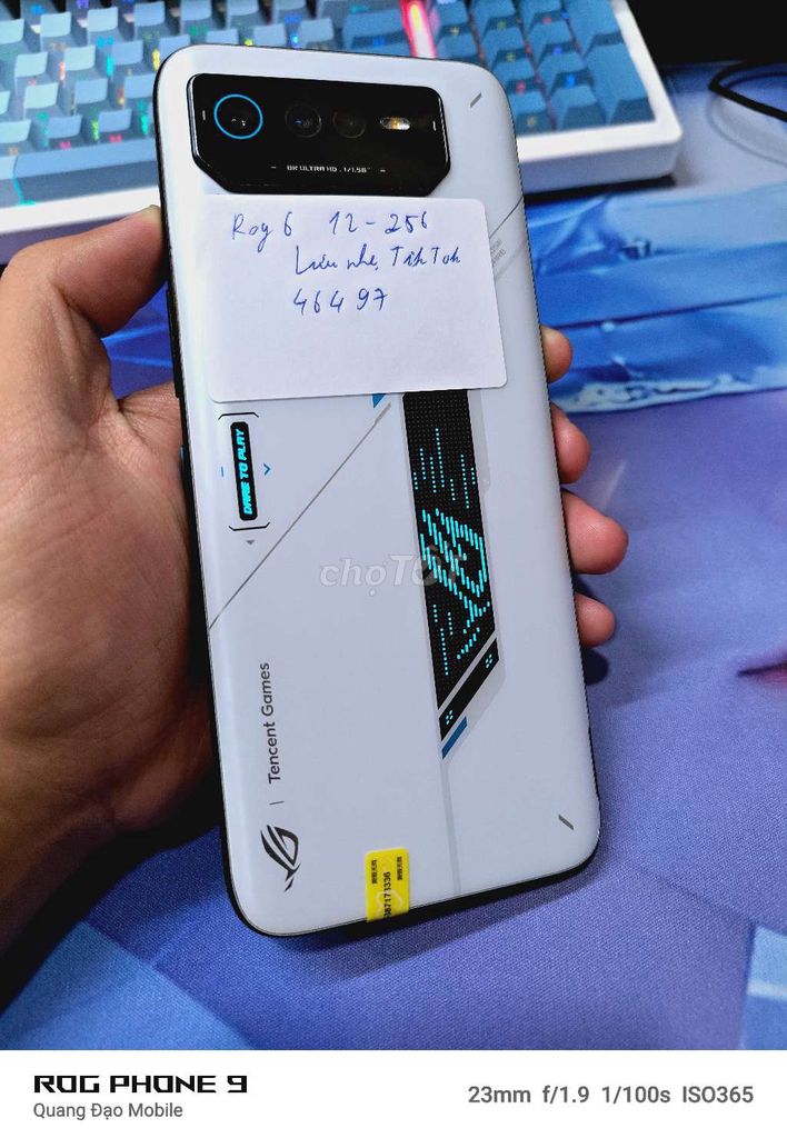 Rogphone 6 bản 12-256, imei (46497). Mua bán Điện thoại tại Quận Hà Đông Hà Nội được đăng bởi Đạo Nguyễn hình 1