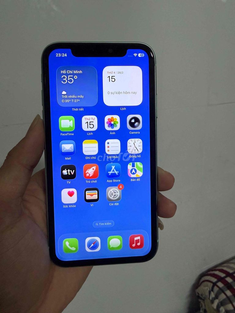 iPhone 11 128GB Xanh lá Đã dùng. Mua bán Điện thoại tại Huyện Thanh Bình Đồng Tháp được đăng bởi Tên chưa cung cấp hình 1