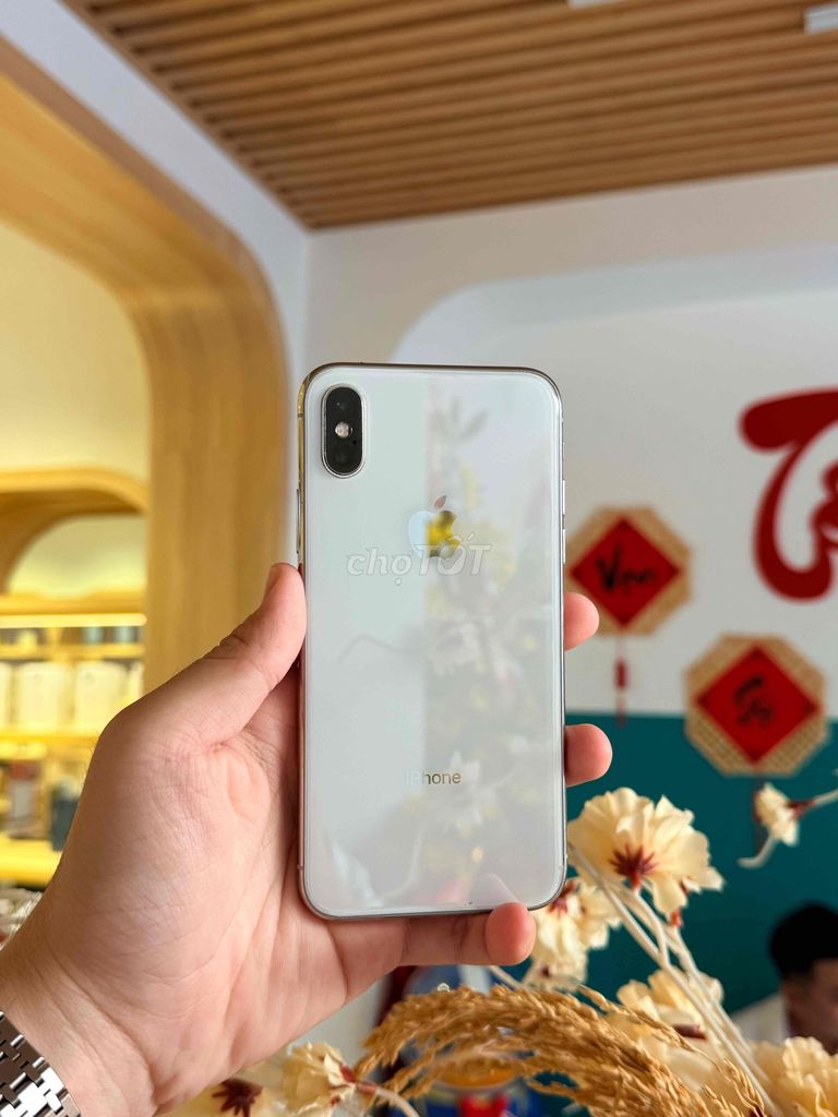 IPhone X 64GB - TRẮNG - TRẢ GÓP TỰ DO. Mua bán Điện thoại tại Quận 5 Tp Hồ Chí Minh được đăng bởi Dinh Thoai Store hình 1