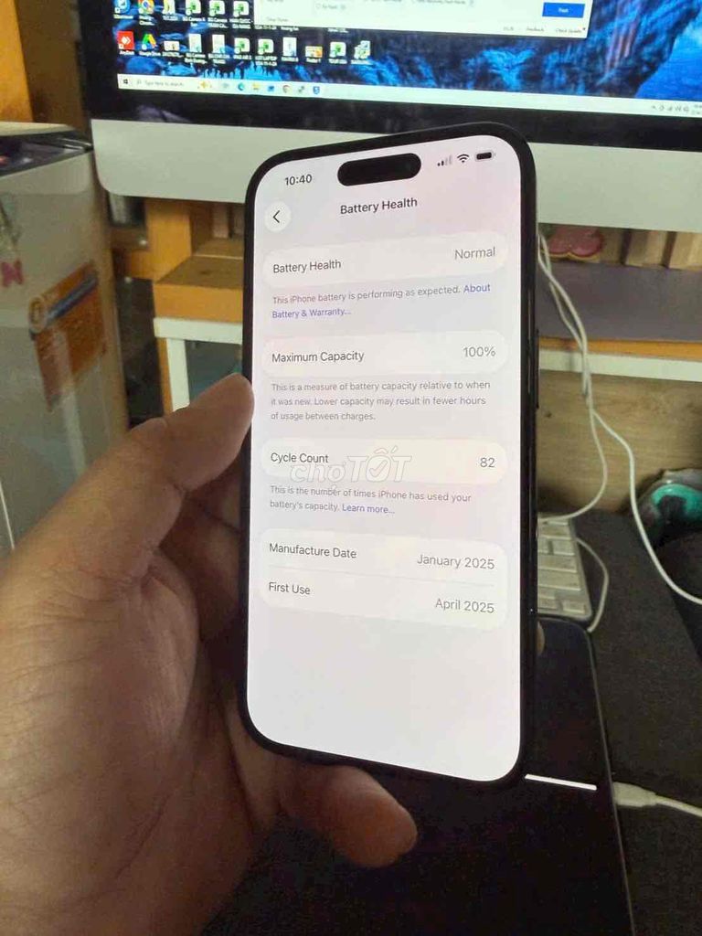 Apple iPhone 16 128GB Đen. Mua bán Điện thoại tại Thành phố Thủ Đức Tp Hồ Chí Minh được đăng bởi Ngọc My hình 1