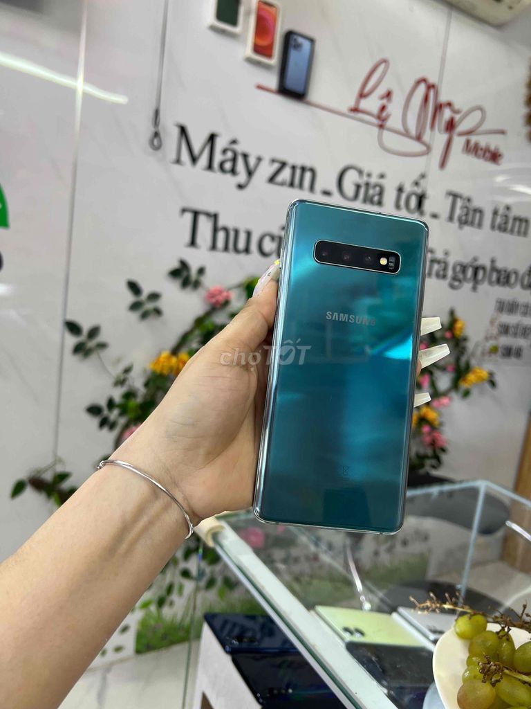 Samsung S10+ 128GB Xanh Ngọc ko zin xin tặng luôn. Mua bán Điện thoại tại Quận Tân Phú Tp Hồ Chí Minh được đăng bởi LỆ MỸ mobile hình 1