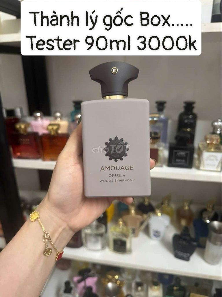 Thanh lý gốc Tester