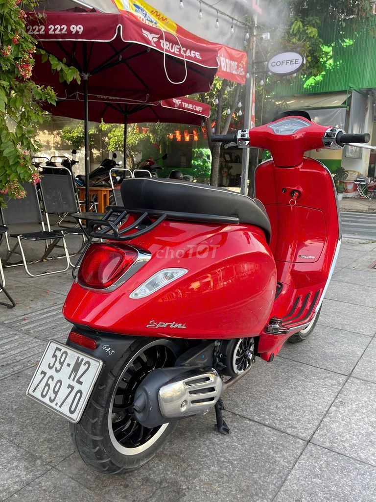 Piaggio Vespa Sprint 125 ABS 2021 Đỏ 5000 km. Mua bán Xe máy tại Quận Gò Vấp Tp Hồ Chí Minh được đăng bởi VÕ MINH HẬU hình 14