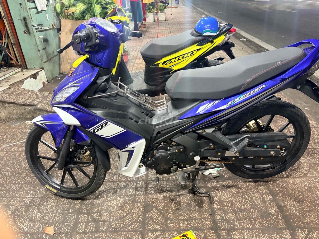 Yamaha Exciter-5P71 2011 Xanh trắng. Mua bán Xe máy tại Thị xã Bến Cát Bình Dương được đăng bởi Nguyễn Thế Vũ hình 2