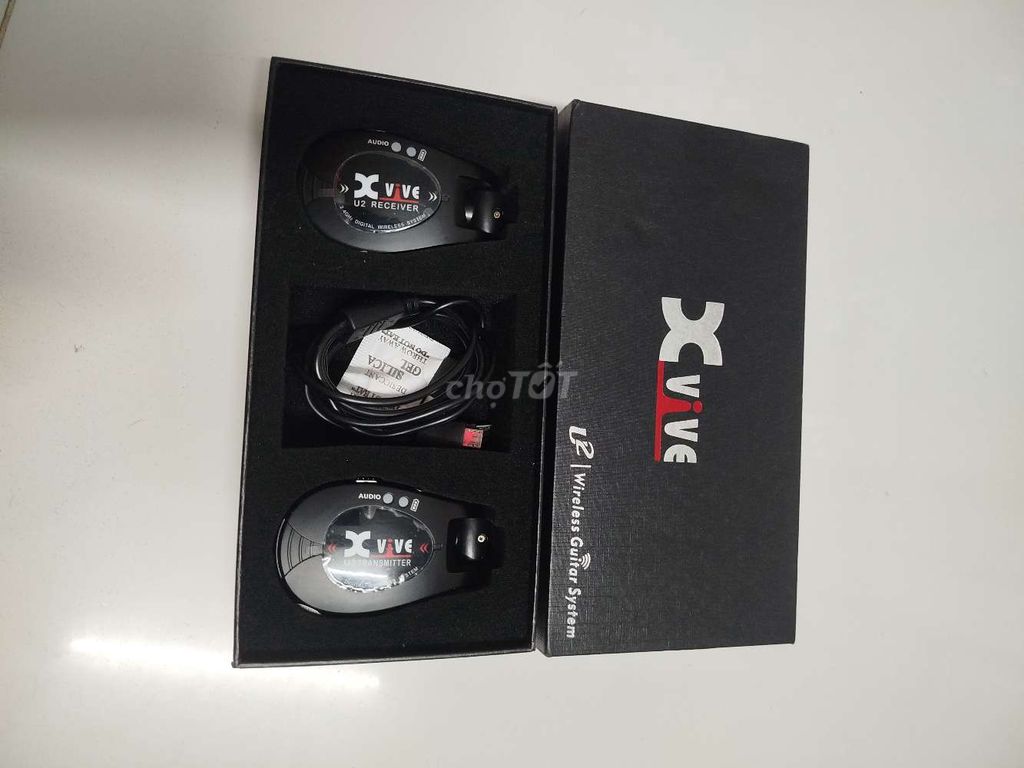 Bộ thu phát không dây Xvive U2 Đen. Mua bán Nhạc cụ tại Huyện Cần Giuộc Long An được đăng bởi vo van hanh hình 1
