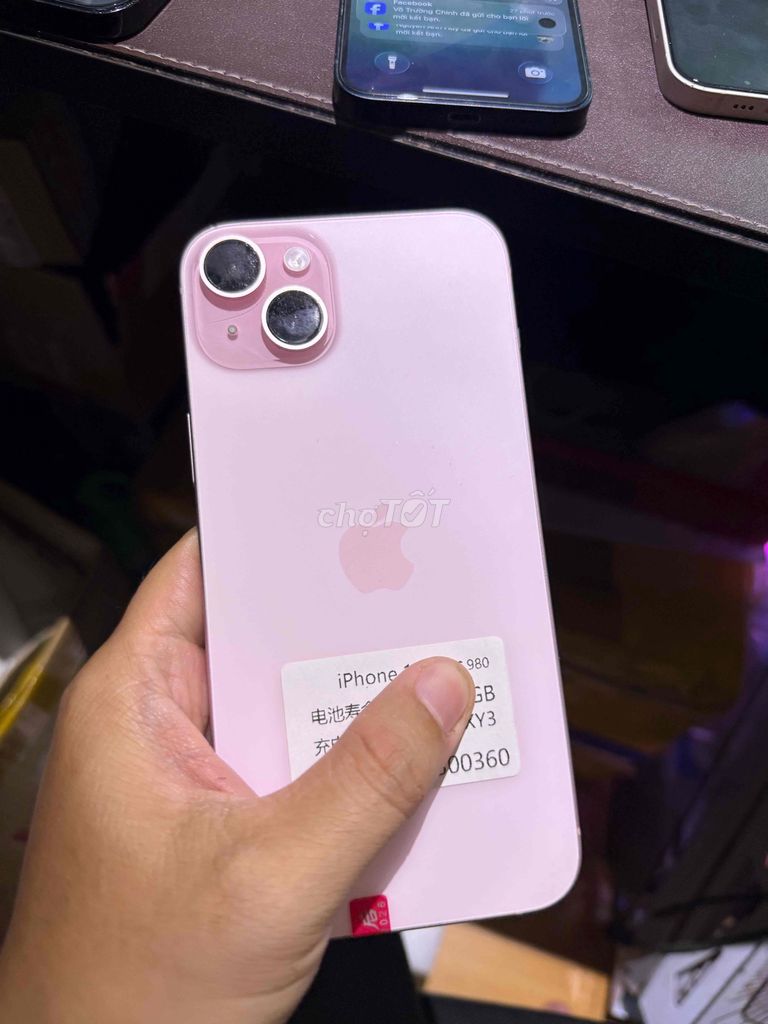 Apple iPhone 15 Plus 256GB Hồng Mỹ. Mua bán Điện thoại tại Thành phố Thủ Đức Tp Hồ Chí Minh được đăng bởi Minh Sang Store Góp Bao Nợ Xấu hình 1