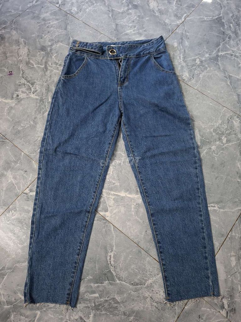 Quần jean nữ xanh size 29 eo 74cm. Mua bán Quần áo tại Thành phố Buôn Ma Thuột Đắk Lắk được đăng bởi Mỹ Hạnh hình 1