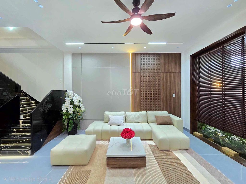 NHÀ 3 TẦNG MỚI ĐẸP – FULL NỘI THẤT CAO CẤP – HÒA XUÂN | 9,2 TỶ