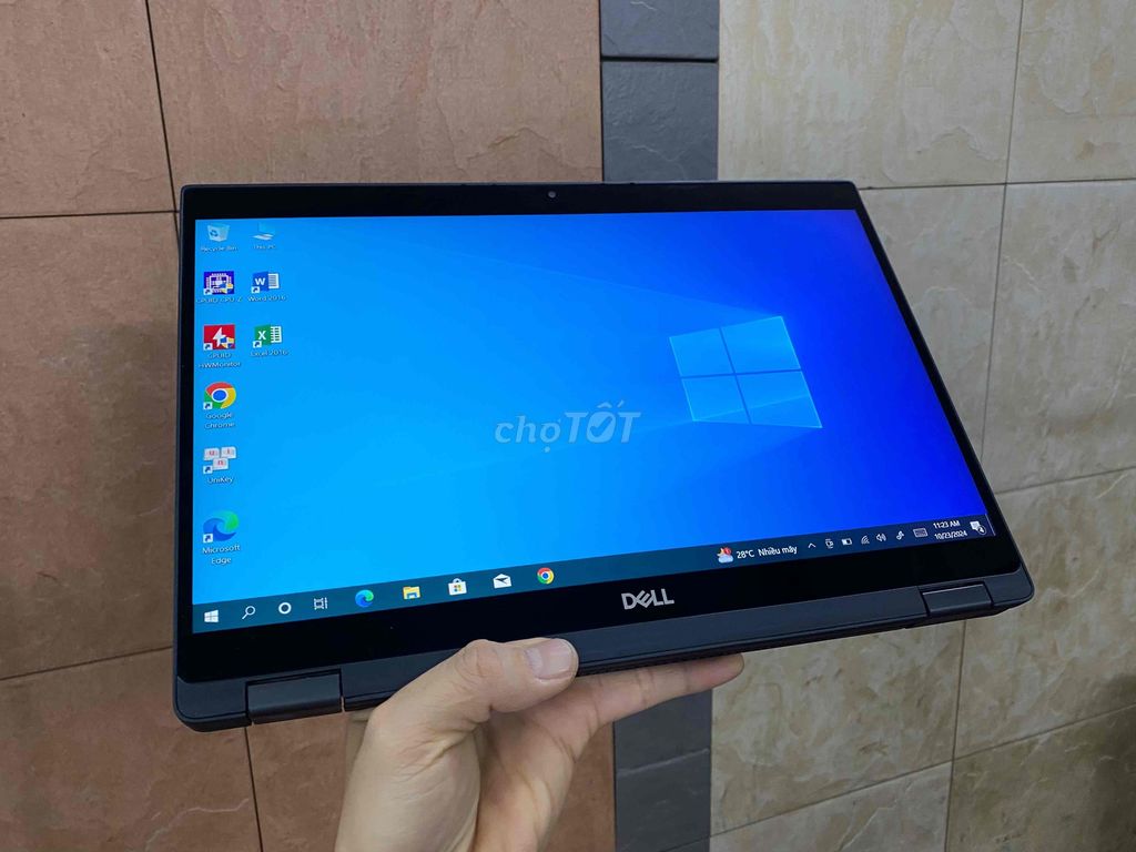 Laptop gập 360 độ 2 in 1 dell latitude 7390 i7 865