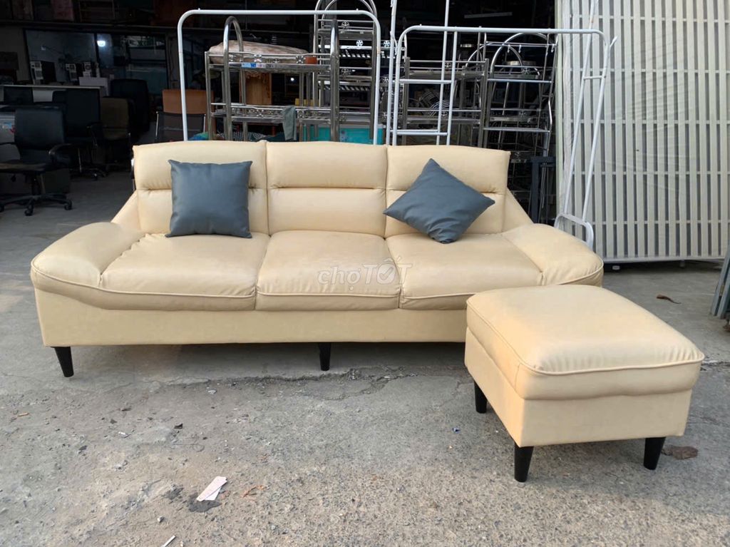 Bộ Sofa Băng Bọc Da Cap Cấp Cũ Thanh Lý Giá Rẻ