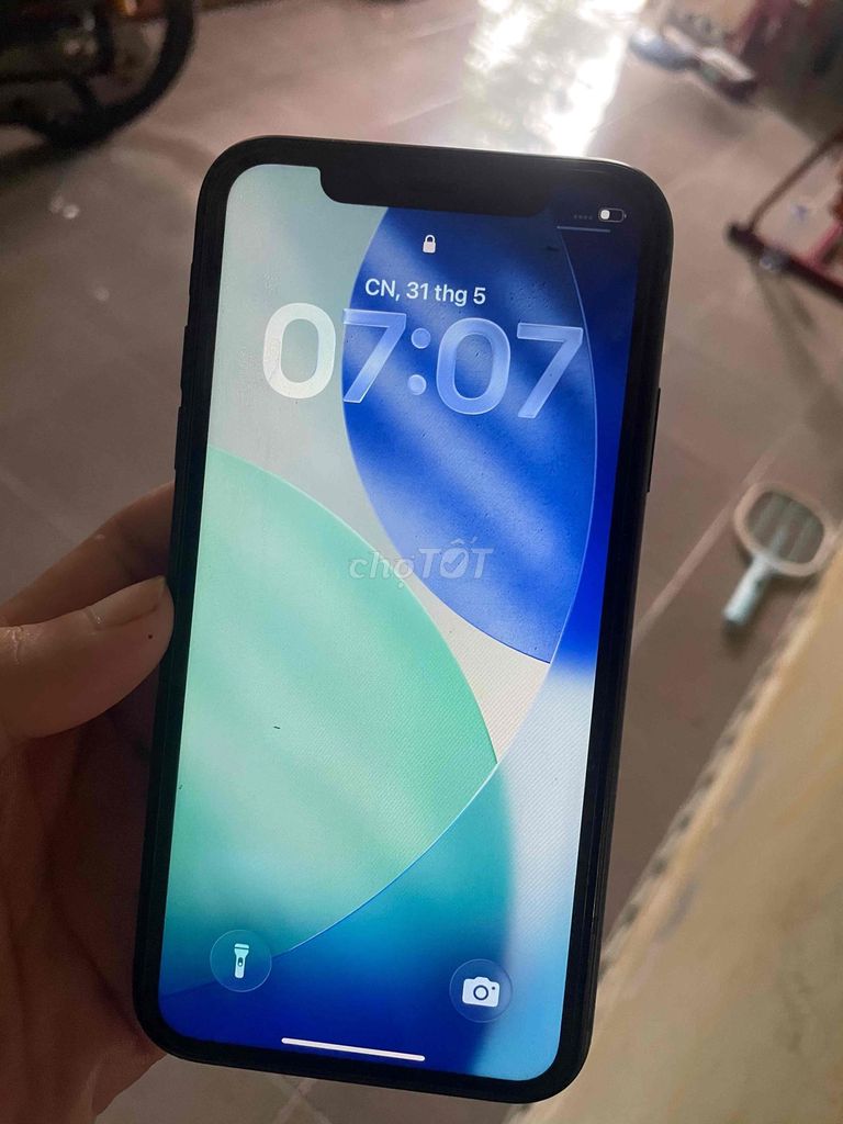 iPhone 11 64GB Đen Không dùng được sim. Mua bán Điện thoại tại Huyện Châu Đức Bà Rịa - Vũng Tàu được đăng bởi nguyen thien tong hình 1