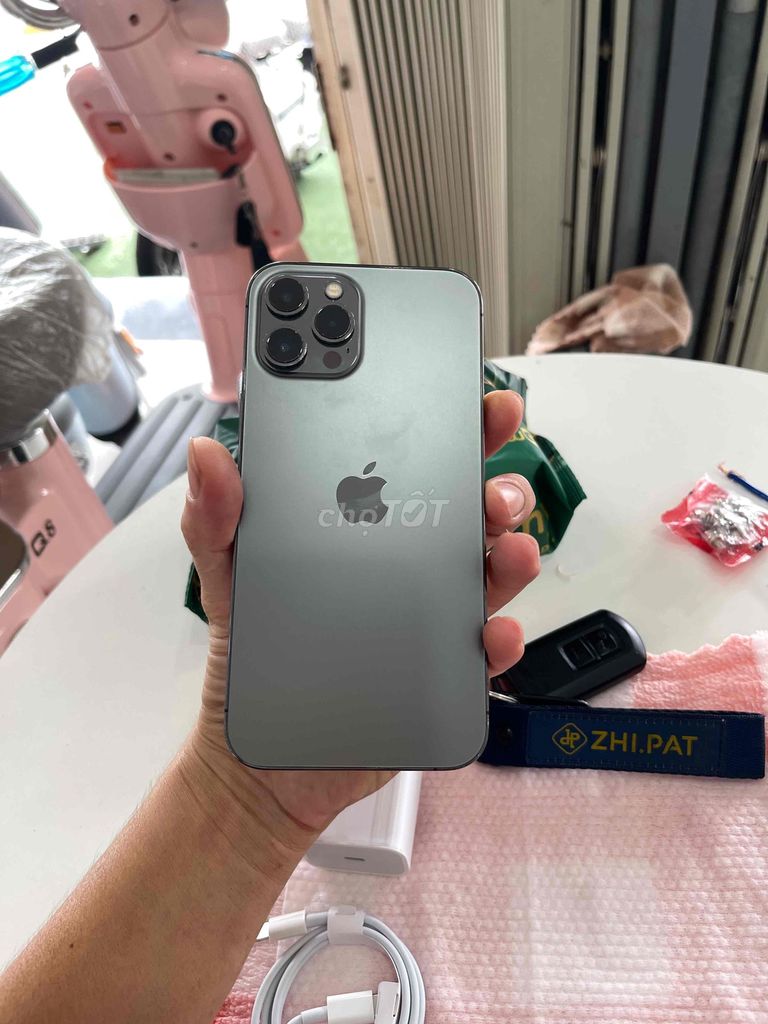 Apple iPhone 12 Pro Max 256GB Xám. Mua bán Điện thoại tại Thị xã Vĩnh Châu Sóc Trăng được đăng bởi Dân hình 1