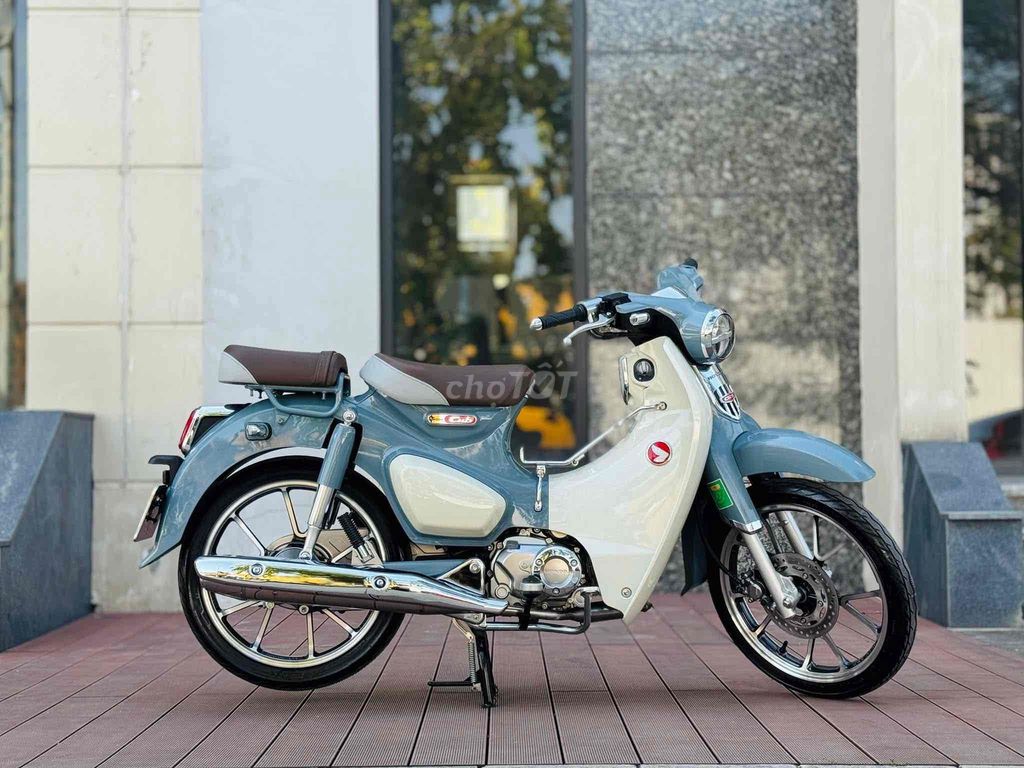 Honda Super Cub C125 2024 Xanh trắng 1000km. Mua bán Xe máy tại Quận Cầu Giấy Hà Nội được đăng bởi Tuấn Việt Motor hình 1