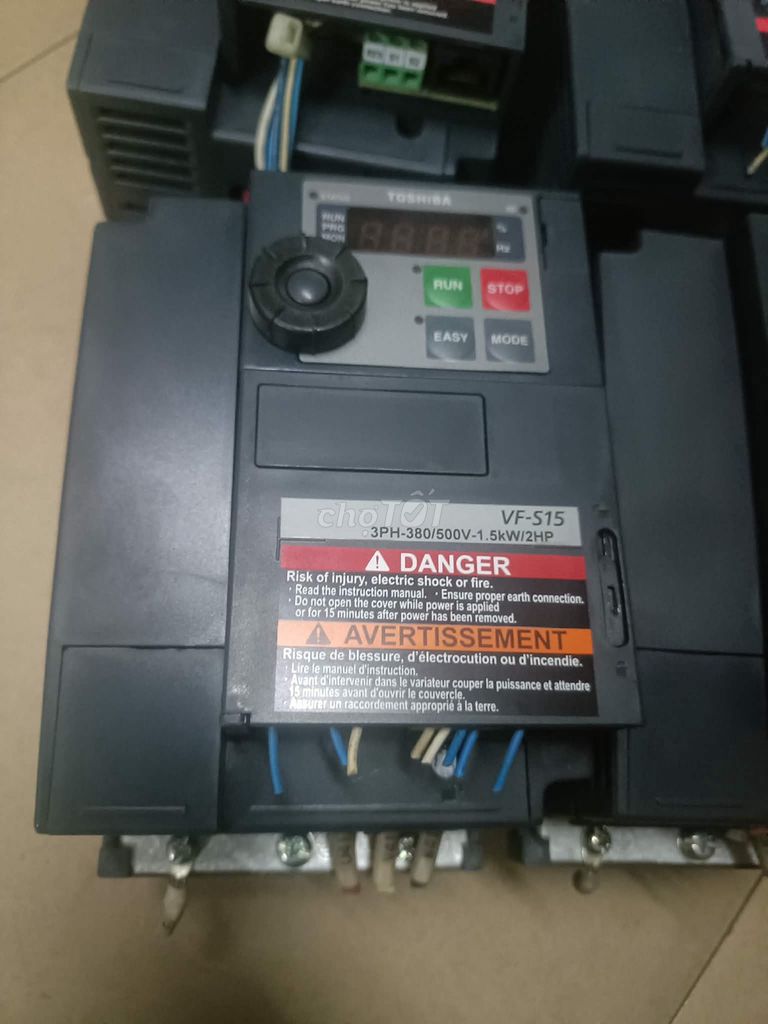 Biến tần Toshiba VF-S15 1.5kW/2HP. Mua bán Đồ chuyên dụng, Giống nuôi trồng tại Thành phố Thủ Đức Tp Hồ Chí Minh được đăng bởi Tan hình 1