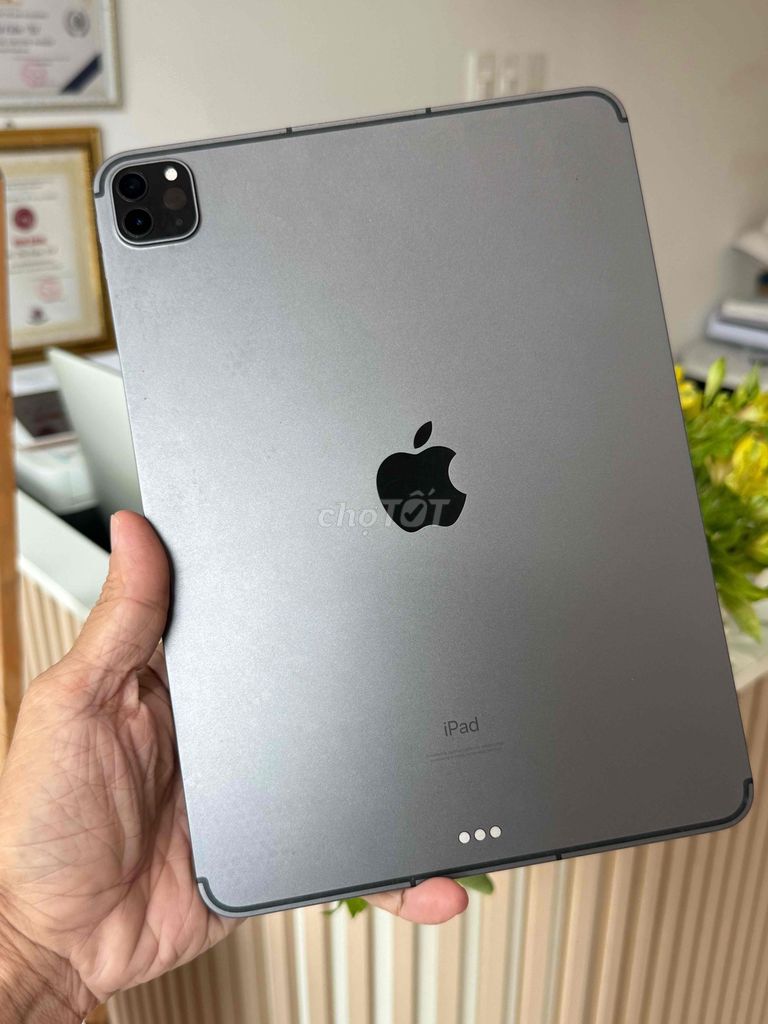 Apple iPad Pro M1 256GB Wifi + 5G Xám. Mua bán Máy tính bảng tại Quận Bình Thạnh Tp Hồ Chí Minh được đăng bởi HStore hình 1