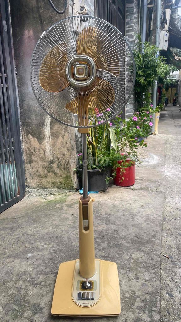 Quạt cây Sanyo Vàng kem 30cm 1m2 Nguyên bản. Mua bán Quạt tại Quận Bình Tân Tp Hồ Chí Minh được đăng bởi Chuyên máy pin & công cụ nhật bãi hình 1