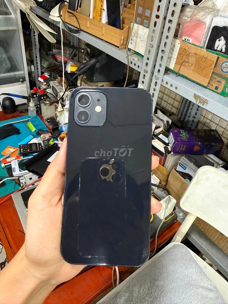 Apple iPhone 12 64GB Đen 89%. Mua bán Điện thoại tại Quận Bình Tân Tp Hồ Chí Minh được đăng bởi Hội Đồ Điện Tử hình 1