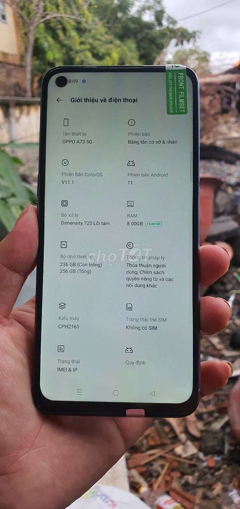 Oppo A73 5G đa sắc 99%