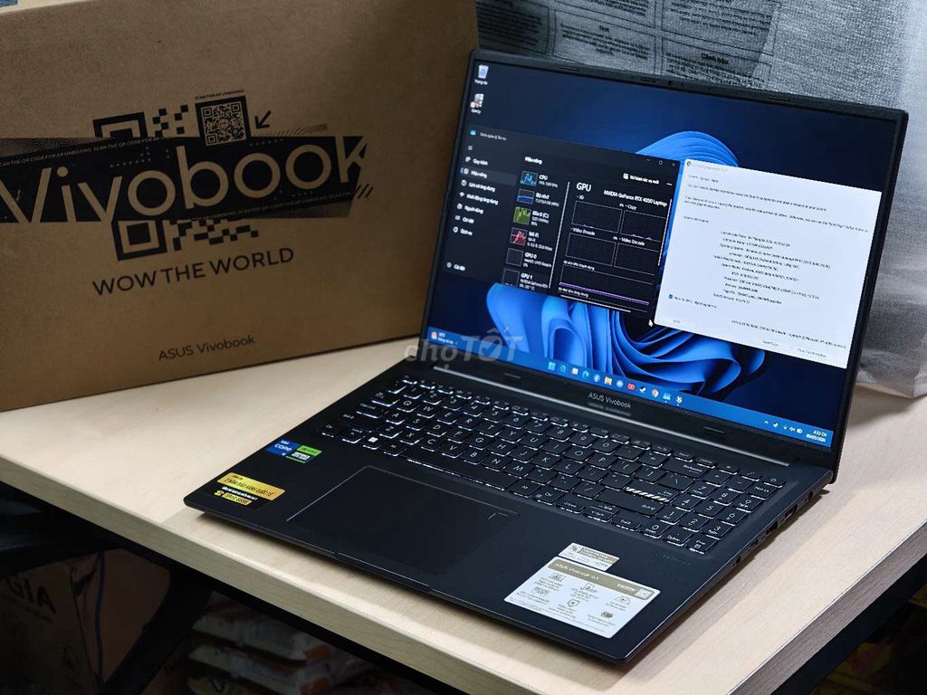 Vivobook Gaming 12500H/16/512/RTX4050 BH hãng 8/26. Mua bán Laptop tại Quận 12 Tp Hồ Chí Minh được đăng bởi KenJi Nguyen hình 1