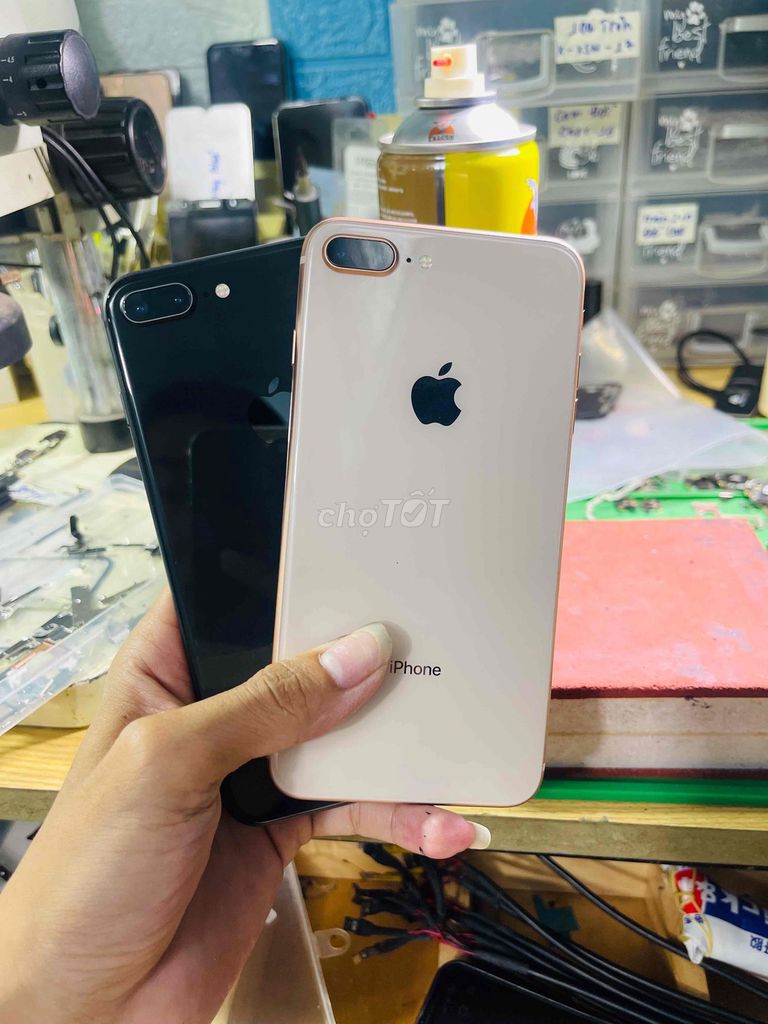 iPhone 8 Plus 64GB Vàng hồng. Mua bán Điện thoại tại Thành phố Biên Hòa Đồng Nai được đăng bởi Thà Lê APPLE hình 1