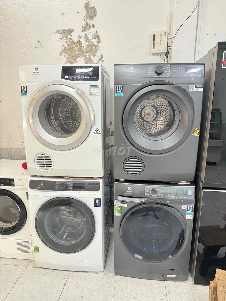 Máy sấy quần áo Electrolux 8kg Trắng đã sử dụng. Mua bán Máy giặt tại Quận Liên Chiểu Đà Nẵng được đăng bởi Toni đmđ hình 1