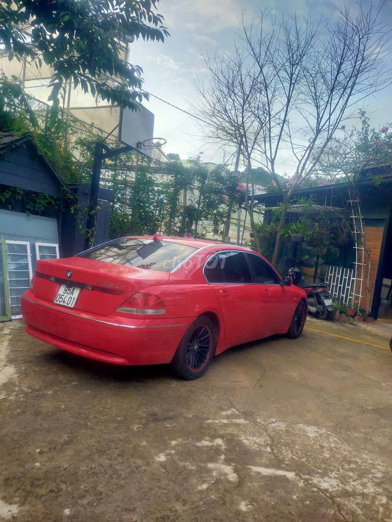 BMW 745Li màu Đỏ. Mua bán Ô tô tại Quận 1 Tp Hồ Chí Minh được đăng bởi Thanh  hình 5