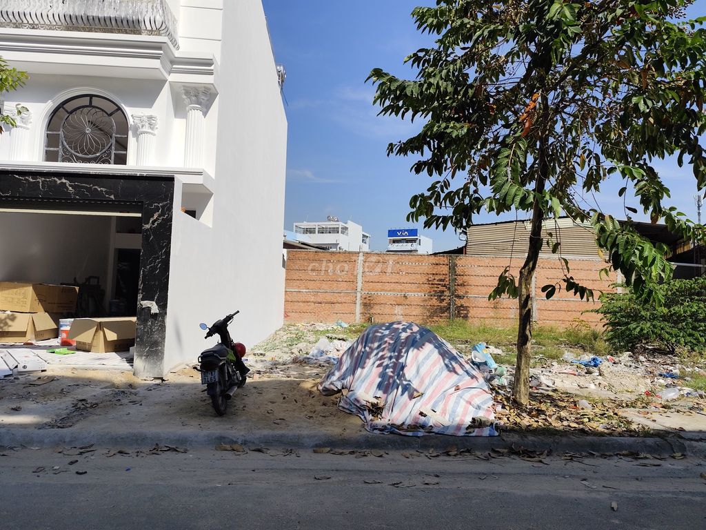 Bán đất mặt tiền Khu Tên Lửa 5mx20m p Tân Tạo chỉ 80 triệu/m2