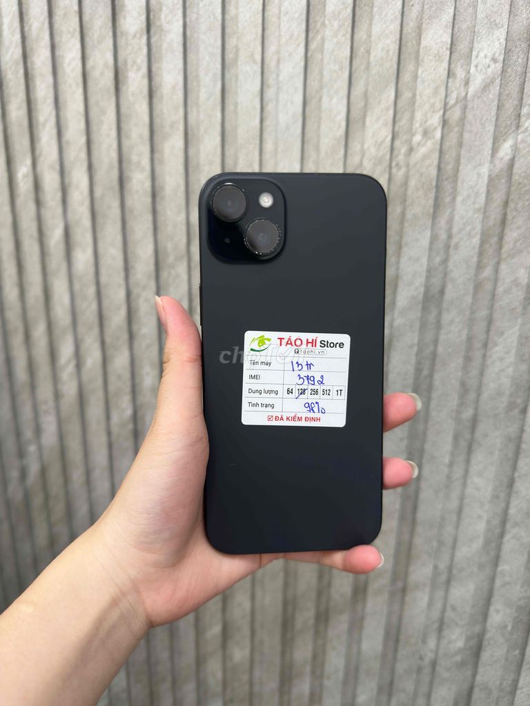 Apple iPhone 15 Plus 128GB Đen 98%. Mua bán Điện thoại tại Quận 11 Tp Hồ Chí Minh được đăng bởi THI CÔNG TUẤN ANH hình 1