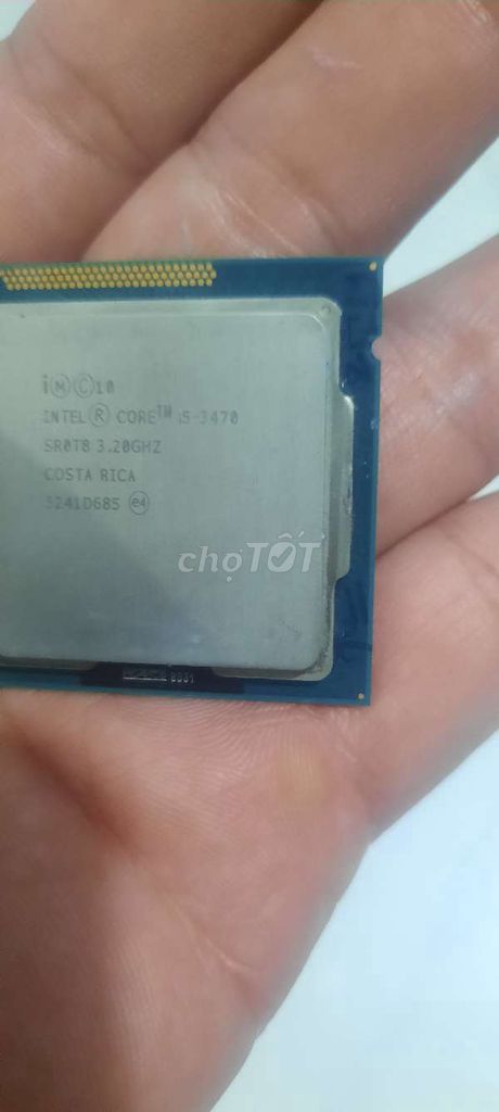 CPU Intel Core i5-3470 Socket 1155. Mua bán Linh kiện (RAM, Card...) tại Quận 12 Tp Hồ Chí Minh được đăng bởi Nội Thất Ngôi Nhà Xanh  hình 1