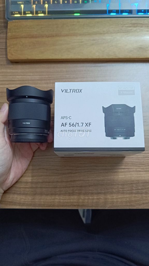 Ống kính Viltrox AF 56/1.7 XF Đen. Mua bán Máy ảnh, Máy quay tại Quận Bình Thạnh Tp Hồ Chí Minh được đăng bởi Nguyễn Hùng Quốc hình 1