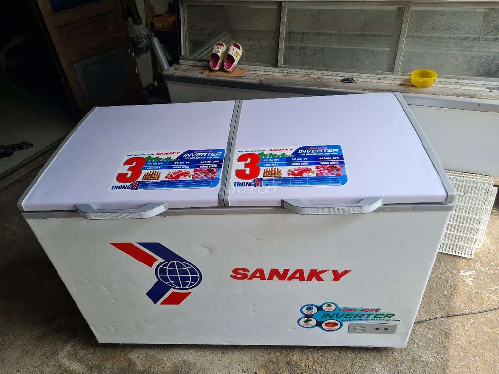 Tủ đông suốt sanaky 560L. Mua bán Tủ lạnh tại Quận Tân Phú Tp Hồ Chí Minh được đăng bởi Hoàng Lan hình 1