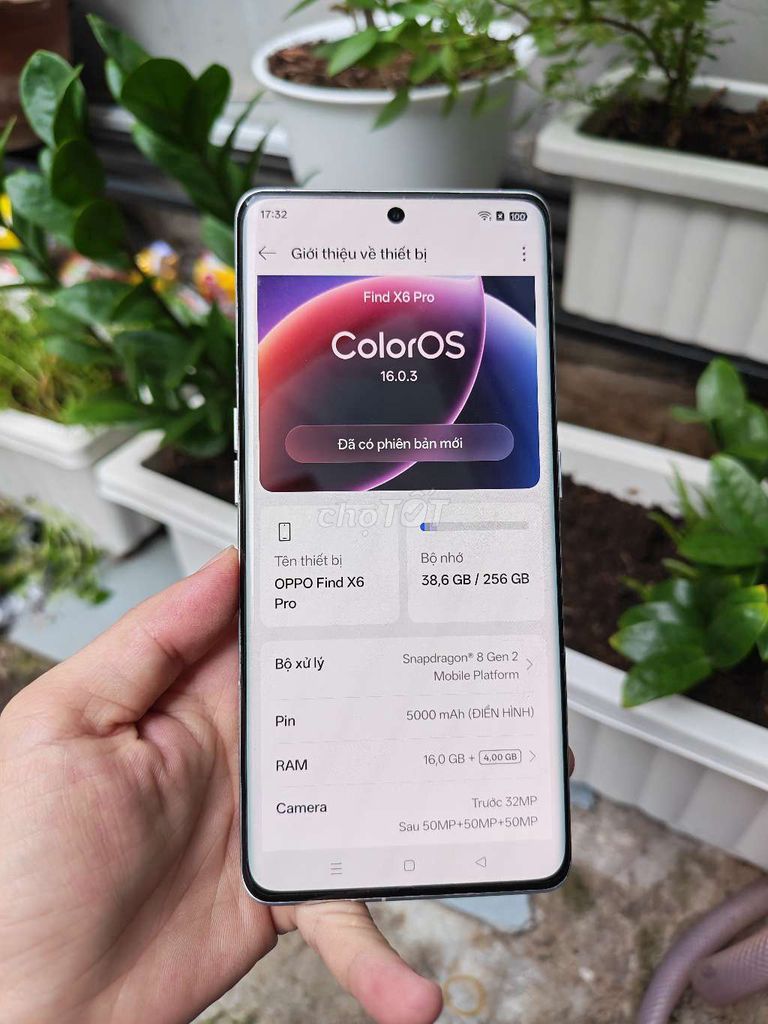 Oppo Find X6 Pro 16/256 Pin 90. Mua bán Điện thoại tại Quận Gò Vấp Tp Hồ Chí Minh được đăng bởi Linh hình 1