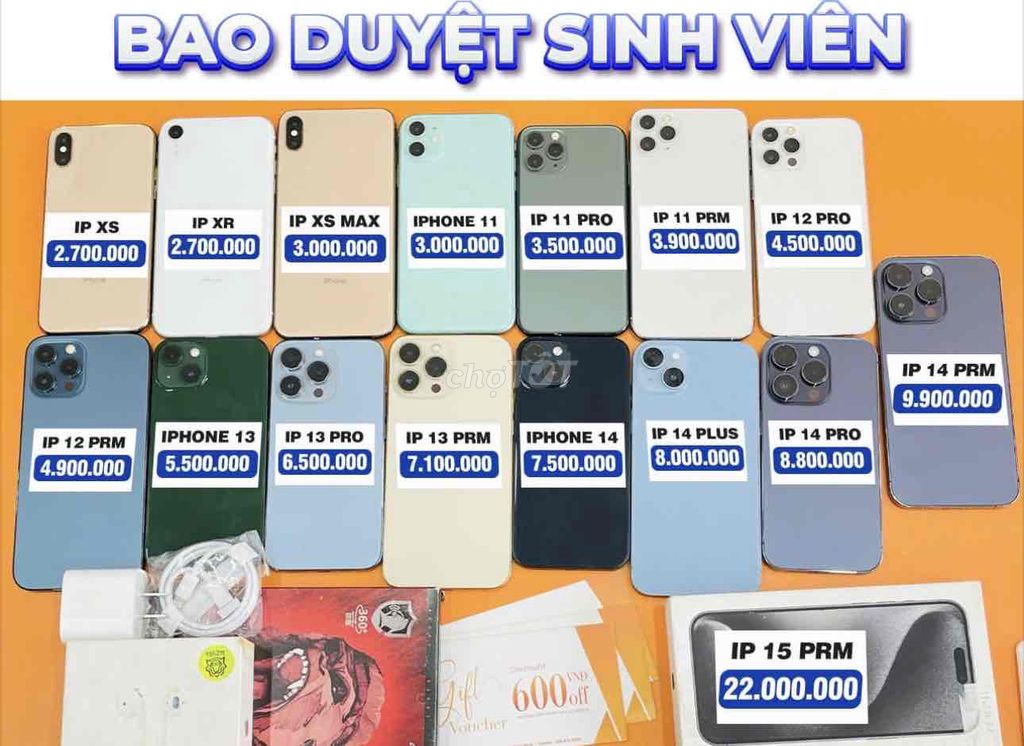 thanh lí iphone cho anh chị làm máy phụ