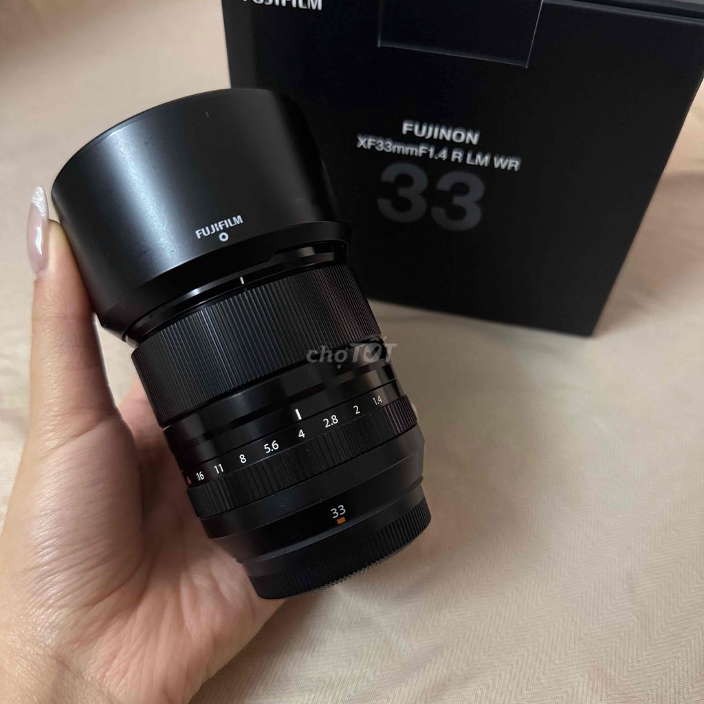 Ống kính Fujifilm XF33mmF1.4 R LM WR Đen. Mua bán Máy ảnh, Máy quay tại Huyện Hoài Đức Hà Nội được đăng bởi Linh Nguyễn hình 1