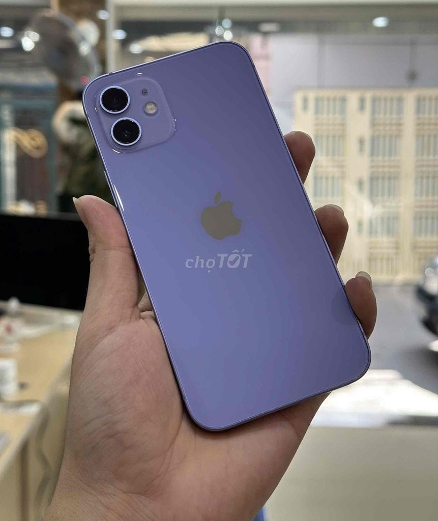 Bán rẻ Iphone 12 128GB Tím cực đẹp