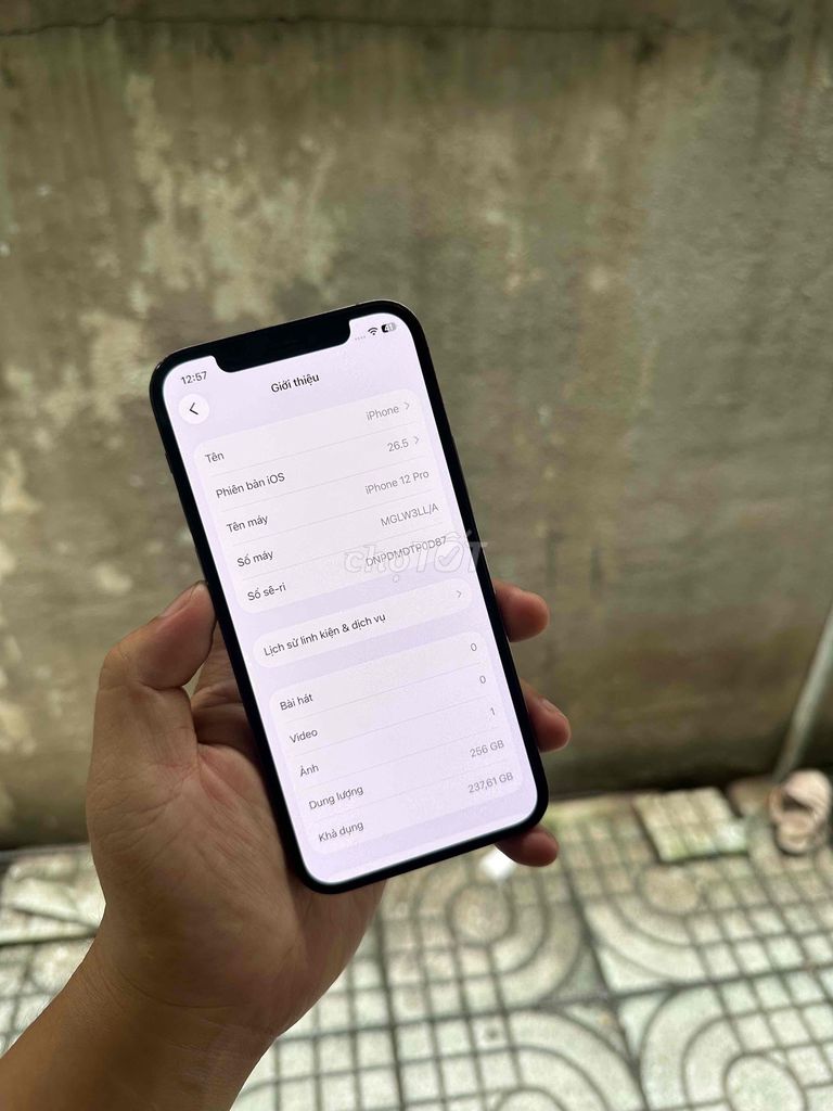 Apple iPhone 12 Pro 256GB Xanh 89%. Mua bán Điện thoại tại Thành phố Thủ Đức Tp Hồ Chí Minh được đăng bởi Dũng hình 1