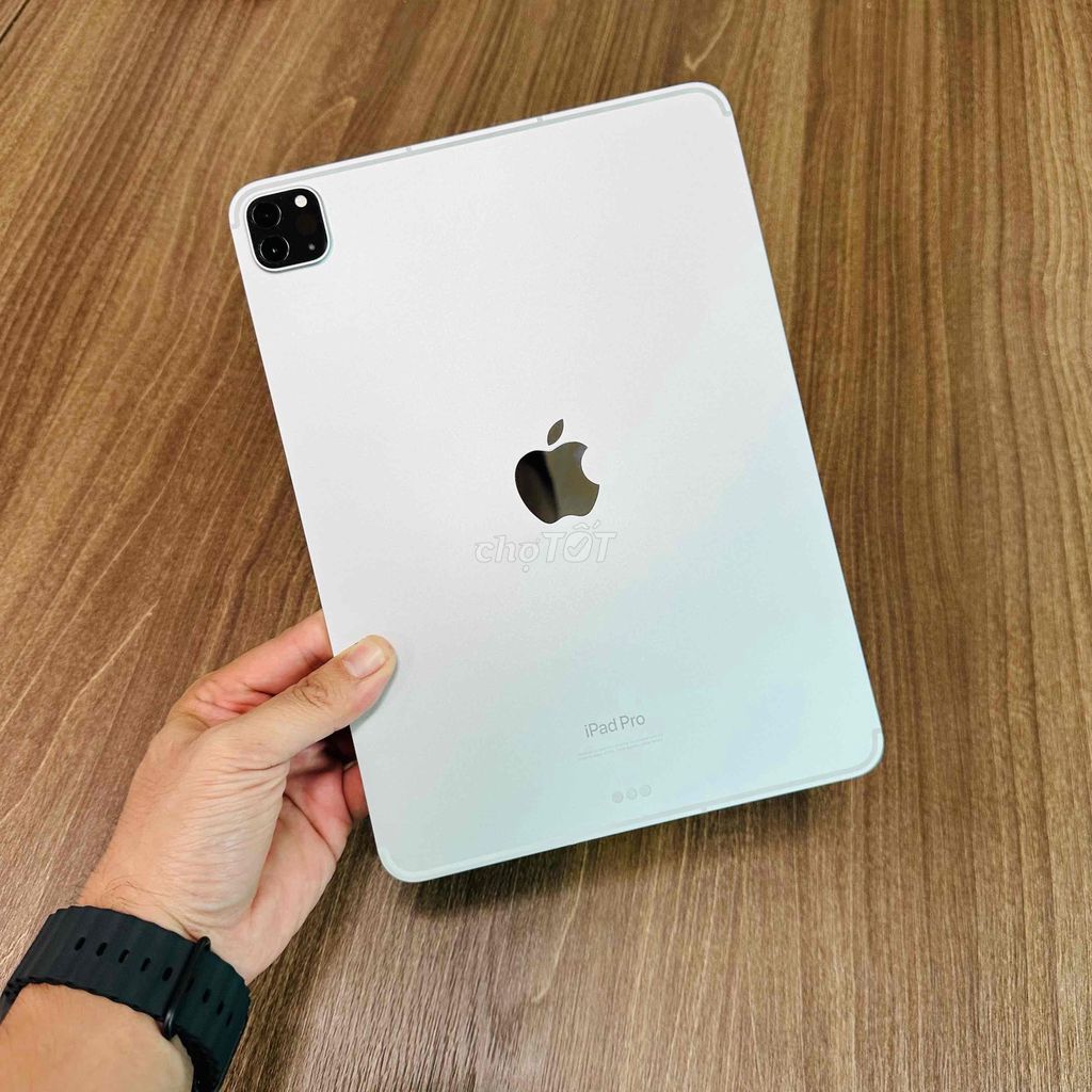 iPad Pro 11 inch M2 5G màu Silver sạc 0 lần OS 16. Mua bán Máy tính bảng tại Quận Cầu Giấy Hà Nội được đăng bởi Tiệm Công Nghệ hình 1
