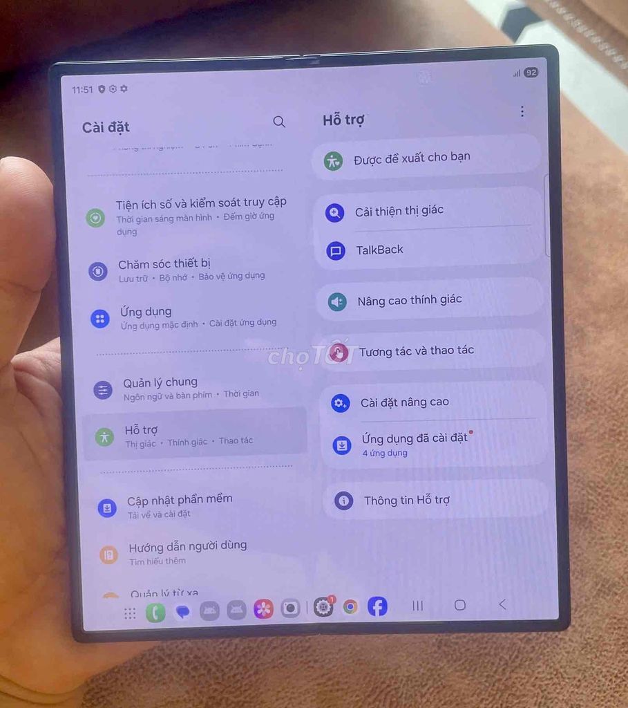 Samsung Galaxy Z Fold 6 256GB-12GB RAM màu Xanh. Mua bán Điện thoại tại Quận Tân Phú Tp Hồ Chí Minh được đăng bởi Huy hình 1