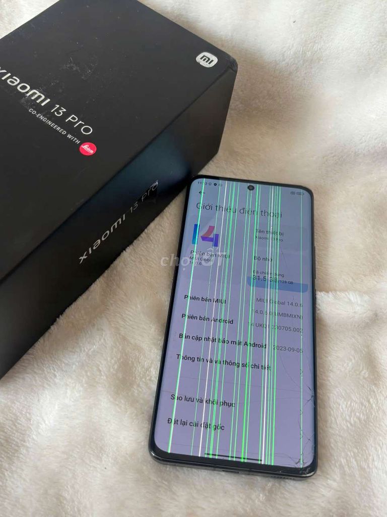 Xiaomi 13 Pro 128GB Đen. Mua bán Điện thoại tại Huyện Cờ Đỏ Cần Thơ được đăng bởi ATUS GMP hình 1