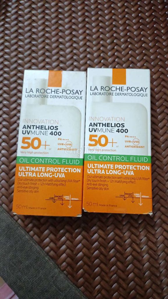 La Roche-Posay Anthelios UVMune 400 SPF50+. Mua bán Phụ kiện thời trang khác tại Thành phố Thái Bình Thái Bình được đăng bởi Phạm Gia Hân  hình 1